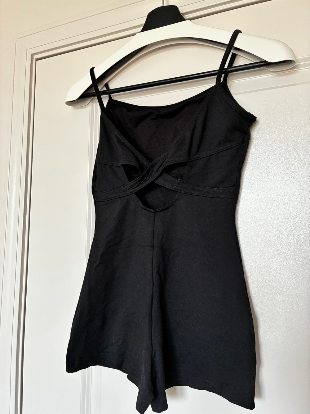 Bloch - Black Strappy Back Romper Leotard - Picture 4 of 7
